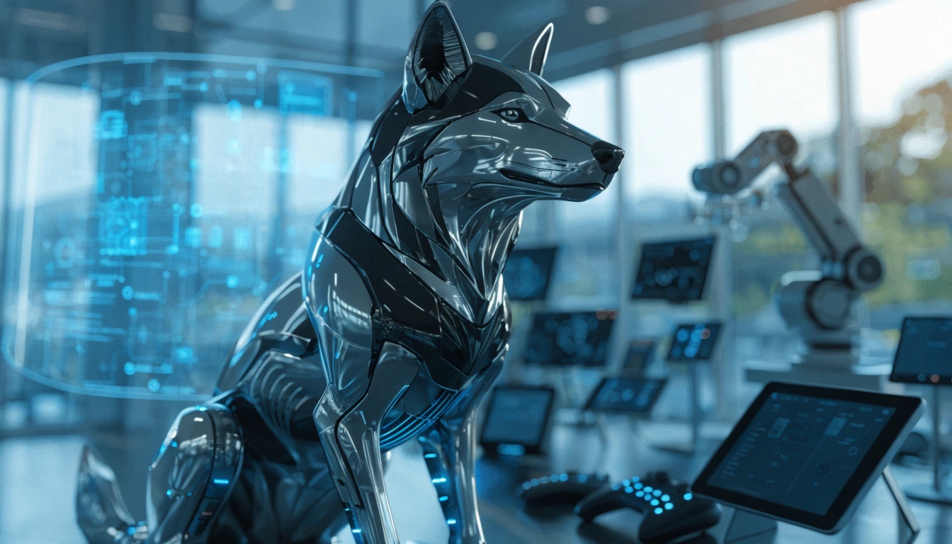 gadget the wolf