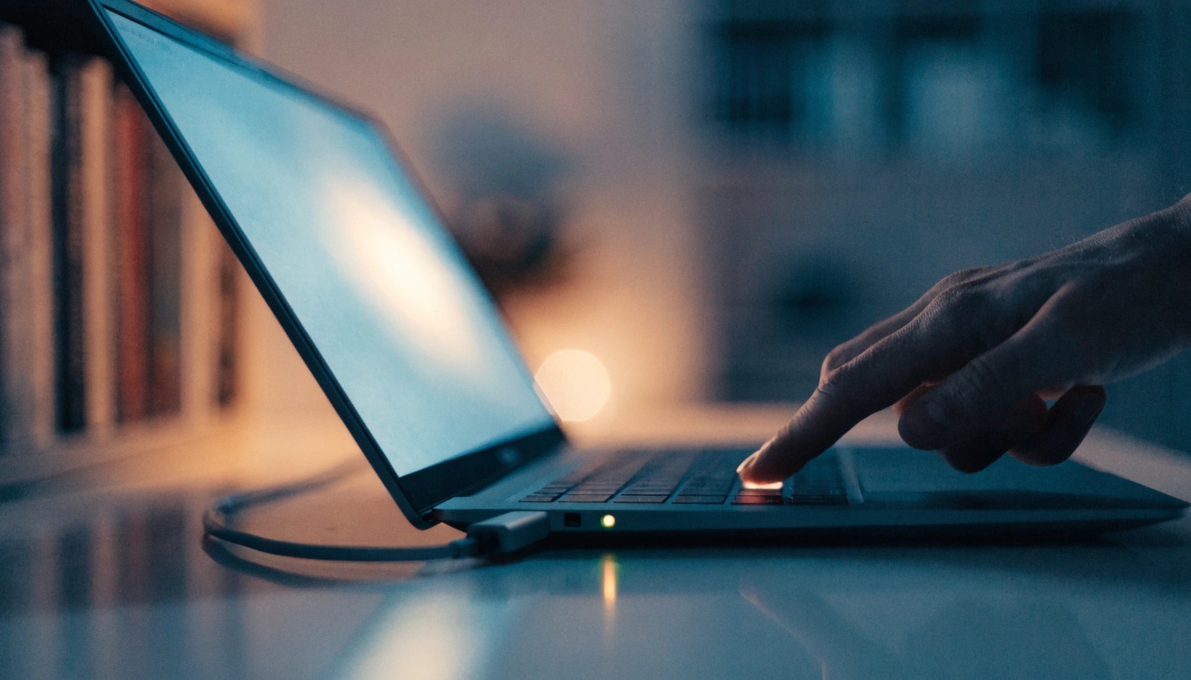 how do you turn on a asus laptop