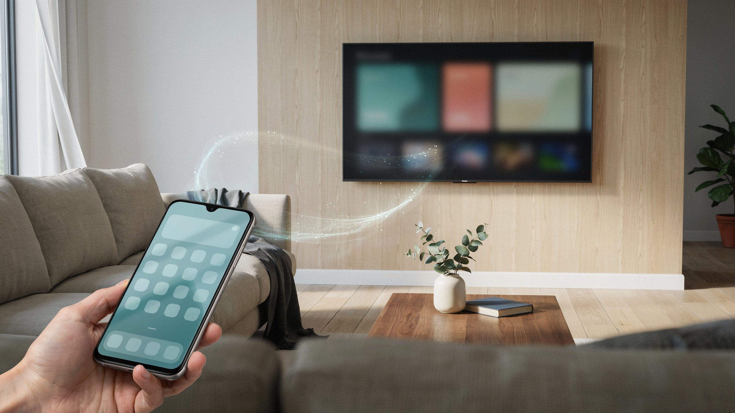 how to pair android phone to smart tv