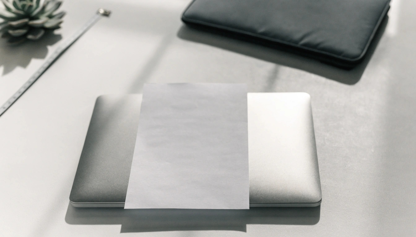 13 inch laptop vs a4 paper