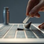 how to fix hard to press keyboard on laptop