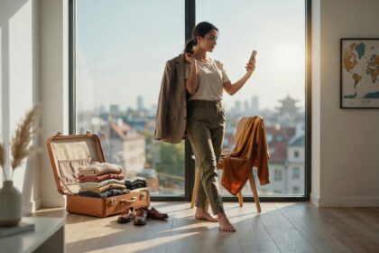 study abroad ai technology workplace styling vintage fashion